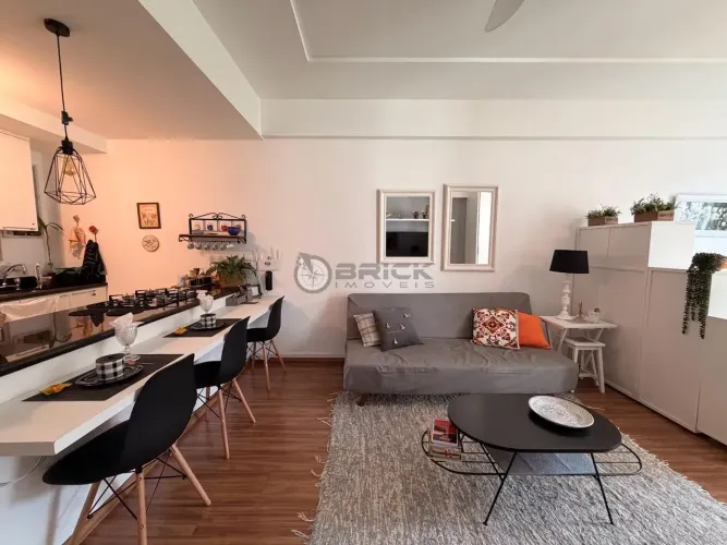 Apartamento loft mobiliado para locação com 1 quarto, 23 m² no Alto - Teresópolis/RJ.