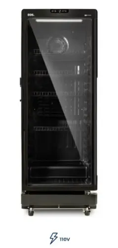 Refrigerador Expositor Vertical EOS 231L Eco Gelo Black 110V