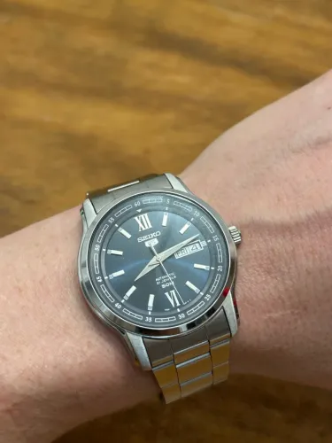 Relógio Seiko 5 automático aço inoxidável