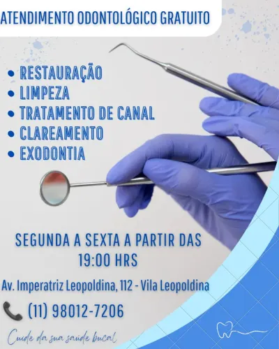 ? ATENDIMENTO ODONTOLÓGICO - CLÍNICA ESCOLA<br>