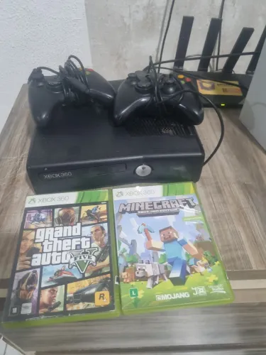 Xbox 360 sem fonte retirada de pecas