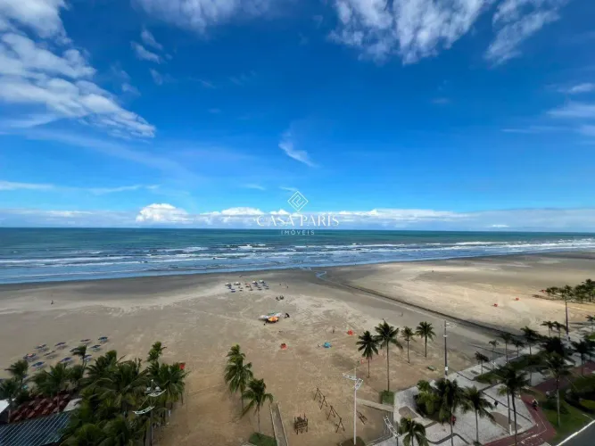 Apartamento FRENTE MAR com 1 dormitório à venda, 40 m² por R$ 375.000 - Vila Guilhermina -