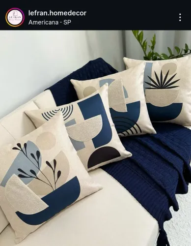 Kit 4 capas de almofada novo Le Fran Decor