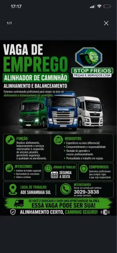 Alinhador de caminhão 