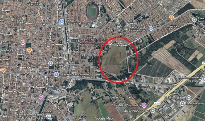 ÁREA URBANA À VENDA 120.000m², TAQUARITINGA/SP
