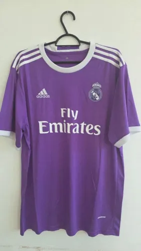 camisa real madrid roxa 16/17