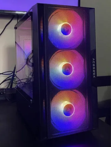 PC GAMER I7 6700 8GB DDR4 RX 580 8GB SSD 240GB HD 1TERA GAB 3 COOLER