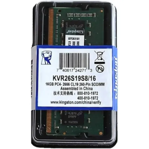 Memória ram 16gb Kingston ddr4