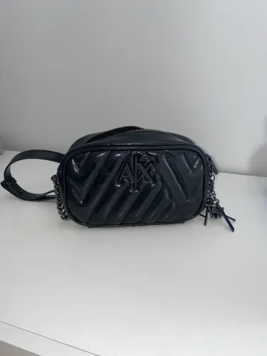 Bolsa AX (Armani Exchange) Preta - Original