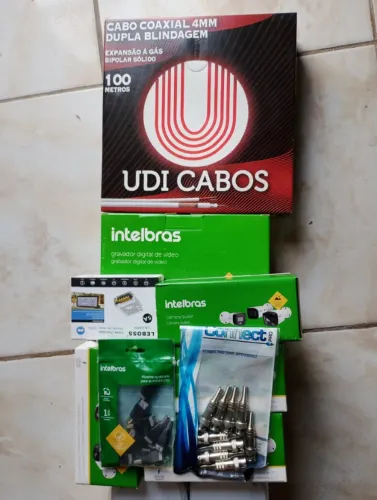 Tudo Novo gravador de imagens e cameras de segurança intelbras