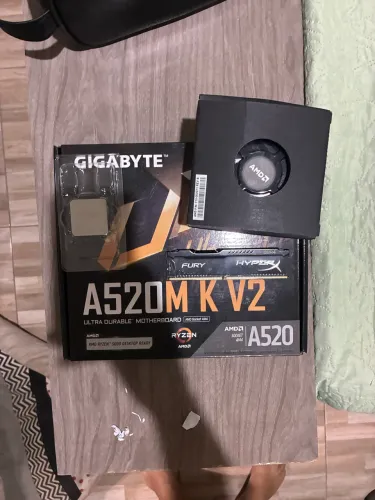 KIT PC GAMER AM4 Ryzen 5 2600 + A520M K V2 + 8GB