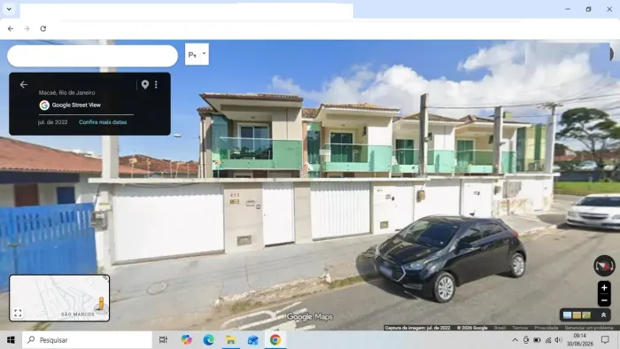 Casas para locação no São Marcos em Macaé/RJ, 03 Quartos com suíte, 1 Vaga, Espaço gourmet