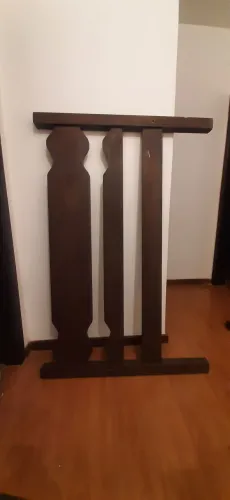 Cama casal madeira maciça 