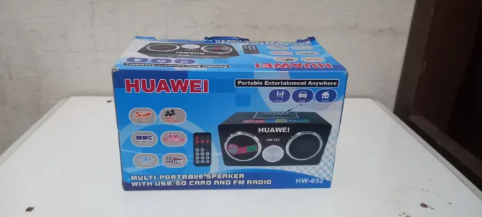 Caixinha de som de madeira HUAWEI HW-652