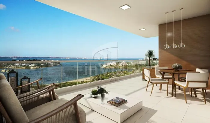 Apartamento 4 quartos, 162 m², frente para o mar Enseada do Suá