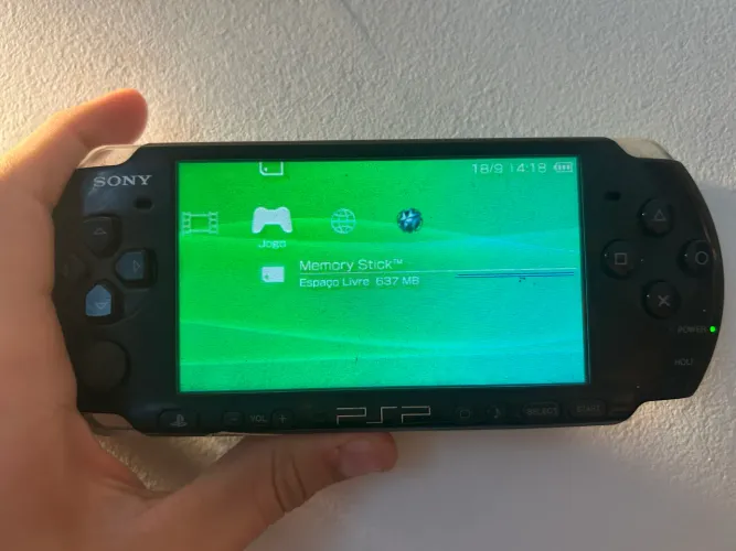 PSP Sony Original + Acessórios ? Funcionando