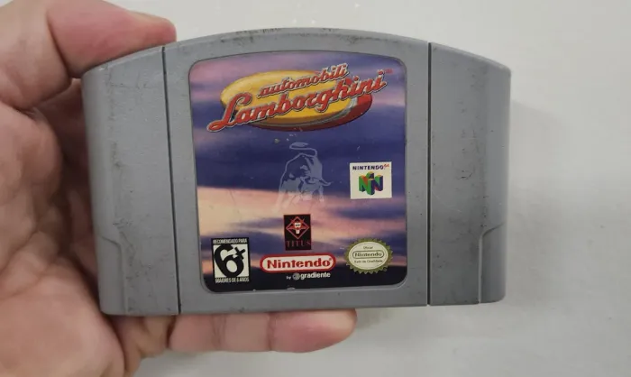 Jogo Original Nintendo 64 lamborghini Cartucho Funcionando