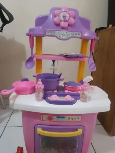 Cozinha infantil com acessórios