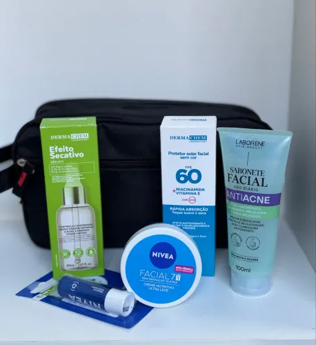 Kit Pele Limpa já incluso a bolsinha 