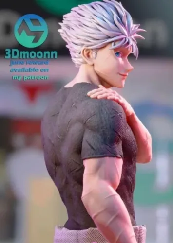Impressão 3d, Satoro Gojo, anime, colecionador 