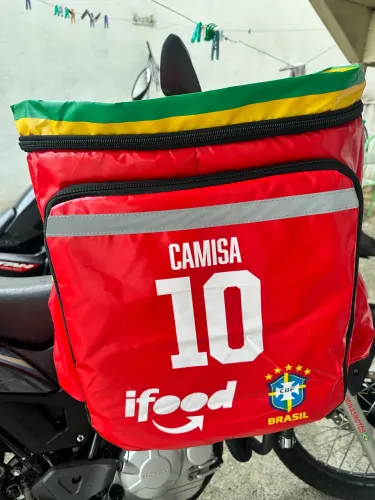 Bolsão para motoboy