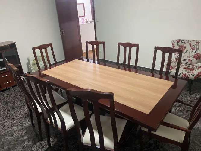 Mesa Jantar 8 cadeiras Rudnick