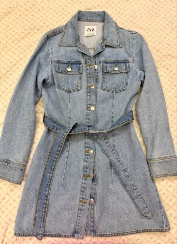 Vestido jeans Zara P