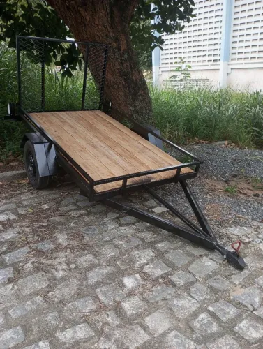 Reboque carrocinha para quadriciclo