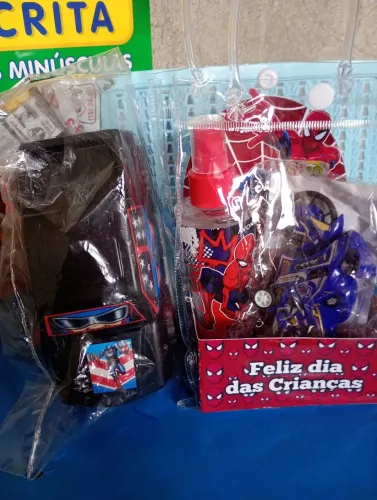 Kits infantis a partir de 45 reais 
