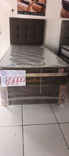 Cama compreta de solteiro molas ensacadas