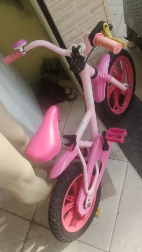 Bicicleta infantil rosa