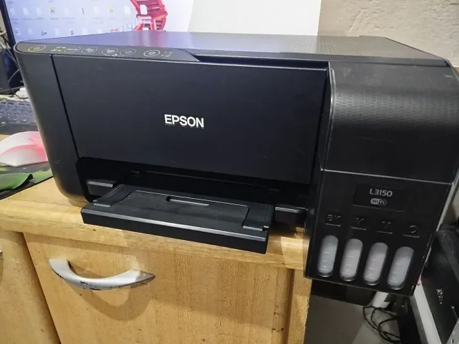 Impressora Epson EcoTank L3150 Wi-Fi - Excelente Estado