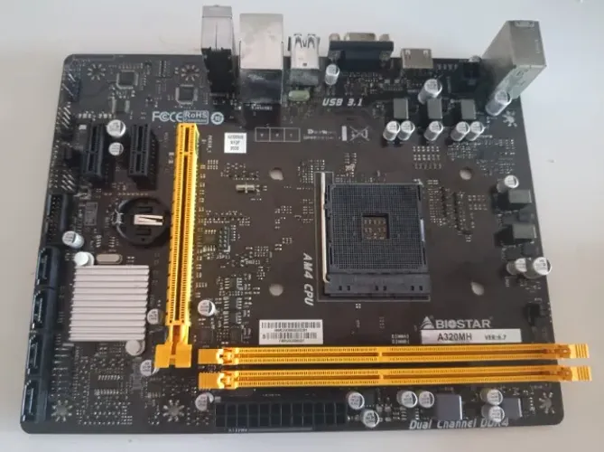 Placa-Mãe Biostar A320MH DDR4 AM4