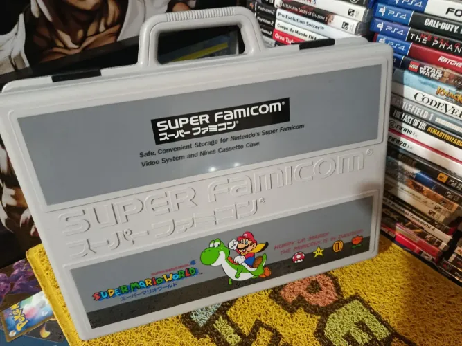 Super Famicom Original na Maleta 