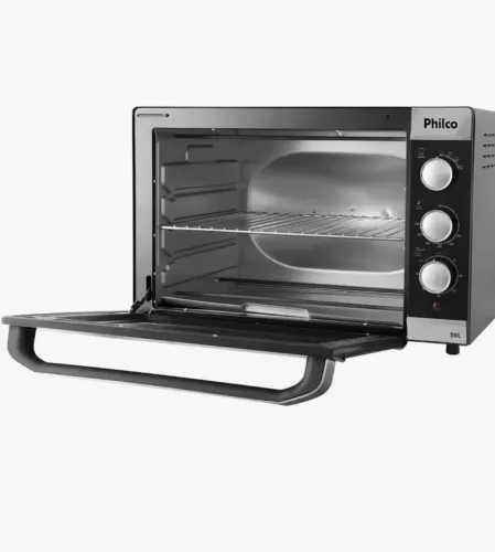 Forno elétrico Philco Pfe50p 50l preto<br>Forno Elétrico Philco Pfe50p 50 Litros Preto