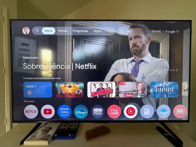 Smart Tv Tcl 55 Polegadas Qled 4k P7k Wifi Bluetooth