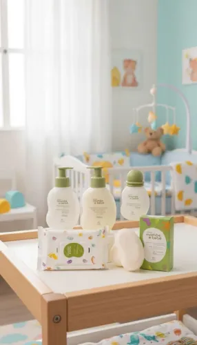 KIT DE CUIDADOS DIARIOS *MAMÃE E BEBÊ NATURA 