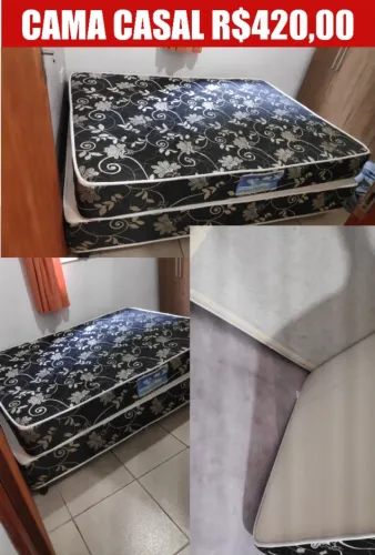 Cama Casal Usada R$420,00