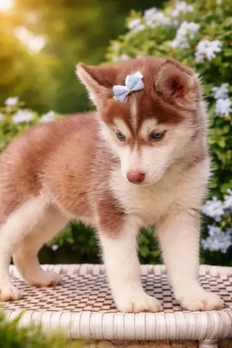 Husky siberiano Esse dog tem cara de quem já escolheu você