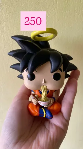 Funko Pop Goku eating noodles edição limitada da Amazon