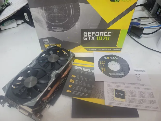 Placa gtx 1070 8gb zotac