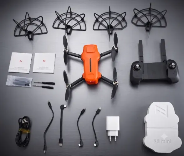drone fimi mini 3 com acessórios extras