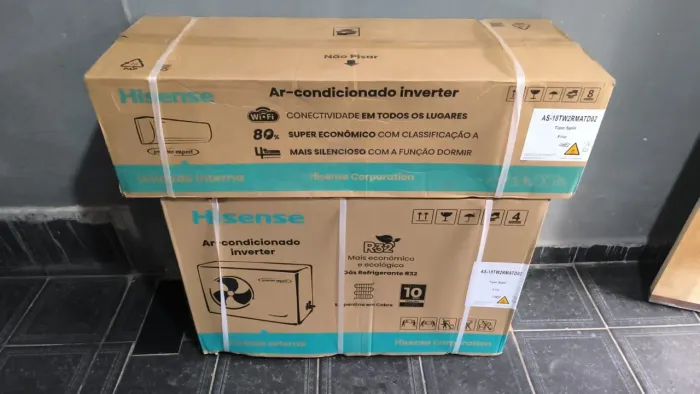 Ar condicionado lacrado zerinho 18.000 BTUs inverter
