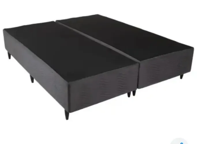 Cama Box (Box + Colchão) Queen euroson de Molas - Ensacadas 61cm de Altura  