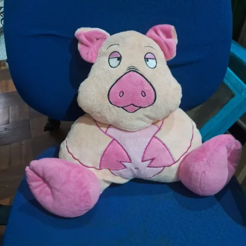 Porquinho de pelúcia 