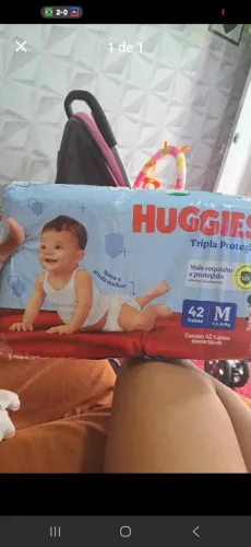 Fralda G Huggies