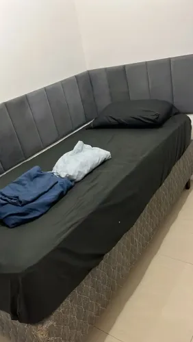 Cama box solteiro (usada)