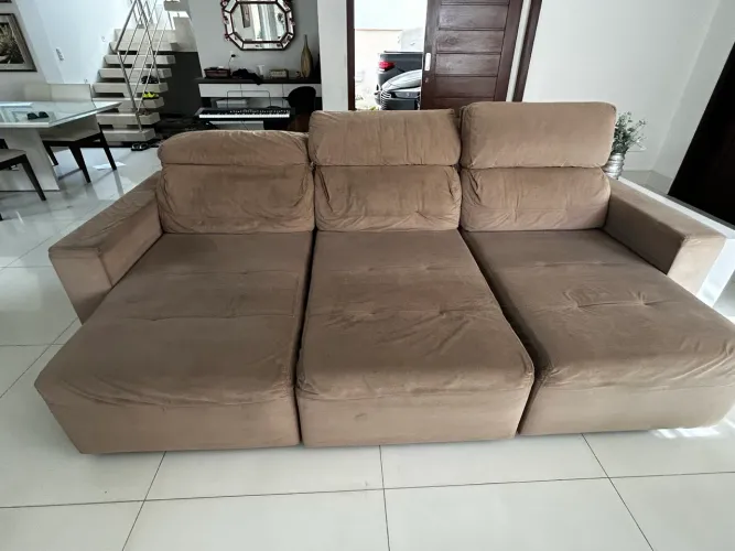 Vendo sofá retrátil com 3m