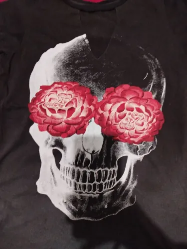 Camisa de caveira (Tam P)