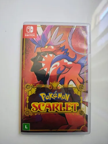 Pokémon Scarlet Mídia Física